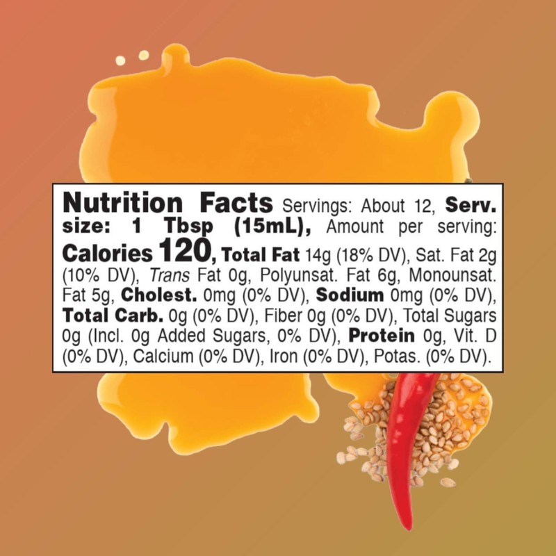 Roland Oil Pure Sesame Hot, 6.2 oz