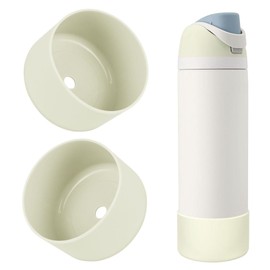 BKBY 2PCS Silicone Water Bottle Boot, Compatible with Owala 24oz 32oz 40oz, Protective Anti-Scratch & Anti-Dent No Noise Sleeve Cover for FreeSip/Twist/Flip Stainless Steel Water Bottles