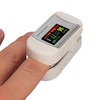 Fingertip Pulse Oximeter Blood Oxygen Saturation Monitor with 4 Graphics