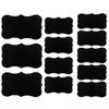wrapables set of 32 chalkboard labels in various sizes for