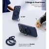 Nillkin FiberSnap MagSafe Phone Grip for Dual-Sided Magnet & Carbon