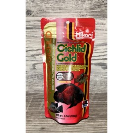 Hikari Cichlid Gold Fish Food 3.5oz Medium Floating Pellets **Color Enhancing