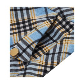 BBONL INEDRESS Skirt Women's Long Vintage Elegant Plaid Winter Skirt, Warm, Elastic Waist, A-Line Skirts, Casual, High Waist, Midi Skirt