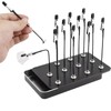 12 PCS Model Painting Stand Base Holder Magnetic Bendable Alligator