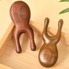 Wooden Gua Sha Facial Massager and Comb LP Slim Type 3ea