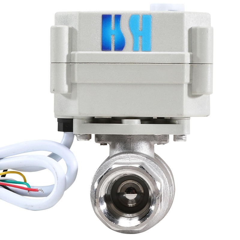 HSH-Flo 1/2" DN15 2 Way 12VDC 9-24VAC/DC NPT Stainless Steel