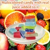 Rainbow Edible Gem Candies 8.8oz - Irregular Shaped Crispy Crystal