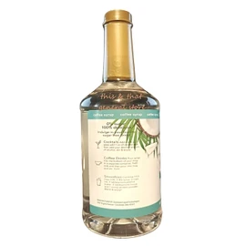 JOES COFFEE SYRUP 2 LITER BUNDLE +1 PUMP DISPENSER JOES COFFEE SYRUP Sugar free TOASTED COCONUT