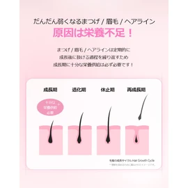 KLAVUU Actress Eyelash Booster Serum, 0.3 oz (10 g), Eyelash Serum, Eyelash Serum, Eye Serum, Eyebrow Matsueku