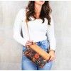 DeCarbonize Cork Crossbody Bag Vegan Leather Sustainable Women's Handbag (Dream