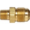 Anderson Metals - 54048-0606 Brass Tube Fitting, Half-Union, 3/8" Flare