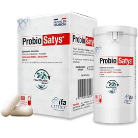 Probiosatys Suplemento Alimenticio con Probióticos y Minerales | Apoyo Digestivo e Inmunológico Diario | Caja con 60 Cápsulas Veganas