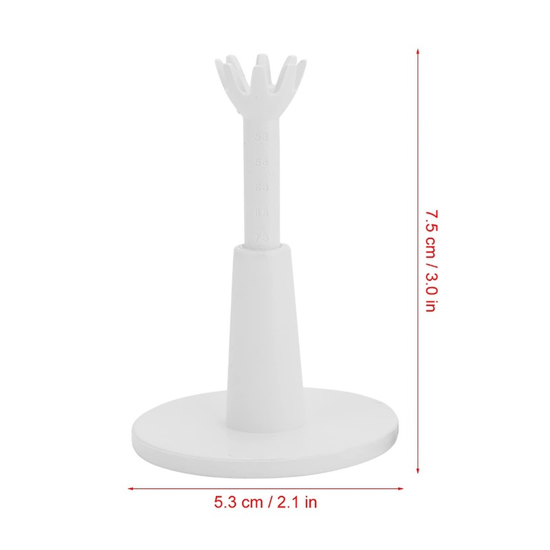 Yosoo Health Gear 2 PCS Golf Tees, Adjustable Height White