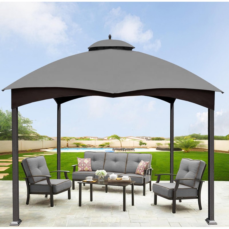 SCOCANOPY Grey Replacement Top for Lowe's Allen Roth 10X12 Gazebo