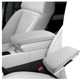 CDEFG for Hyundai Santa Fe 2024 2025 MX5 Center Console Cover Armrest Box Cover for Santa Fe 2024 2025 Accessories Arm Rest Protector Santa Fe SE/SEL/XRT/Limited/Calligraphy (Dark Gray
