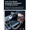 240W 4-in-1 Coiled Fast Charging Cable with LED Display, USB-A