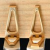 Woodworking Scriber Ruler Heavy Duty T-Shape Multi-Angle Scribing Tool Stainless