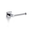 Gedy Olimpo Toilet Roll Holder, Stainless Steel, Chrome, 15.2 x