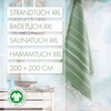 LeStoff Premium Hammam Towel XXL 200 x 200 cm -