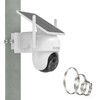 HOLACA PTZ Camera Pole Mount for AUSO/ANSQUE/Eufy/SEHMUA/Tapo/Cinnado/Reolink Solar Security Cameras