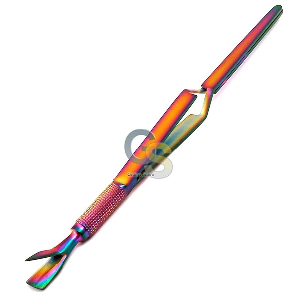 Salon Grade Stainless Steel Multi-Functional Acrylic Nail Pinching C-Curve Manicure