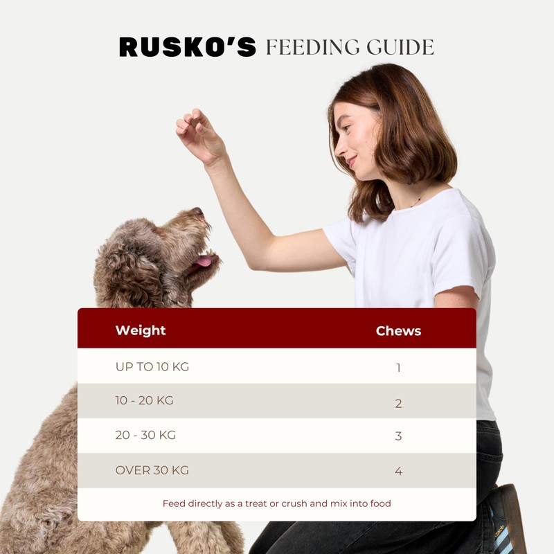 Rusko's Multivitamin Supplement for Dogs | Daily Immunity, Digestion &