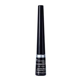 Rimmel London Scandaleyes Exaggerate Delineatore Occhi Liquido Matte, 2.5 ml, Nero (001 Black)