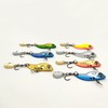 Orurdo qb100219a03 Mini Spin Tail Jig, 7 Color Set, 0.2