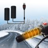 Grip Heater for Motorcycles, Wrap-around USB Grip Heater, 3 Temperature