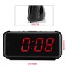 Haofy Electronic Table Digital Alarm Clock Desktop 220 V Large