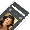 Time Clock Face Recognition Password Attendance Machine 4.3in Touchscreen Infrared