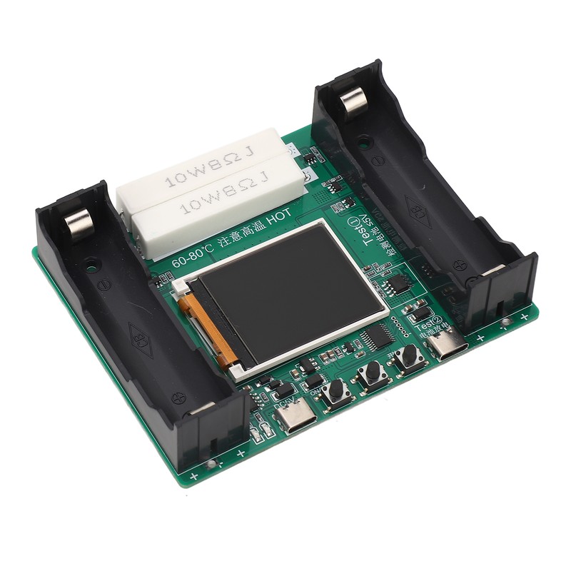 Battery Internal Resistance Tester 1.77 Inch Screen High Accuracy 18650