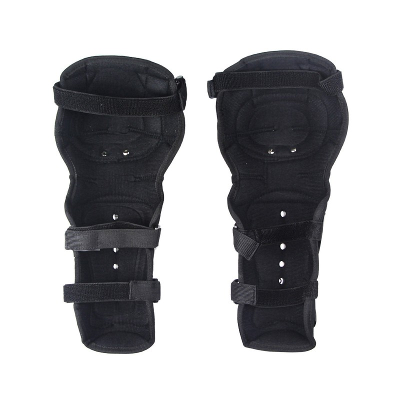 Motorcycle Protective Gear Set Stainless Steel Knee Pads Elbow Guards