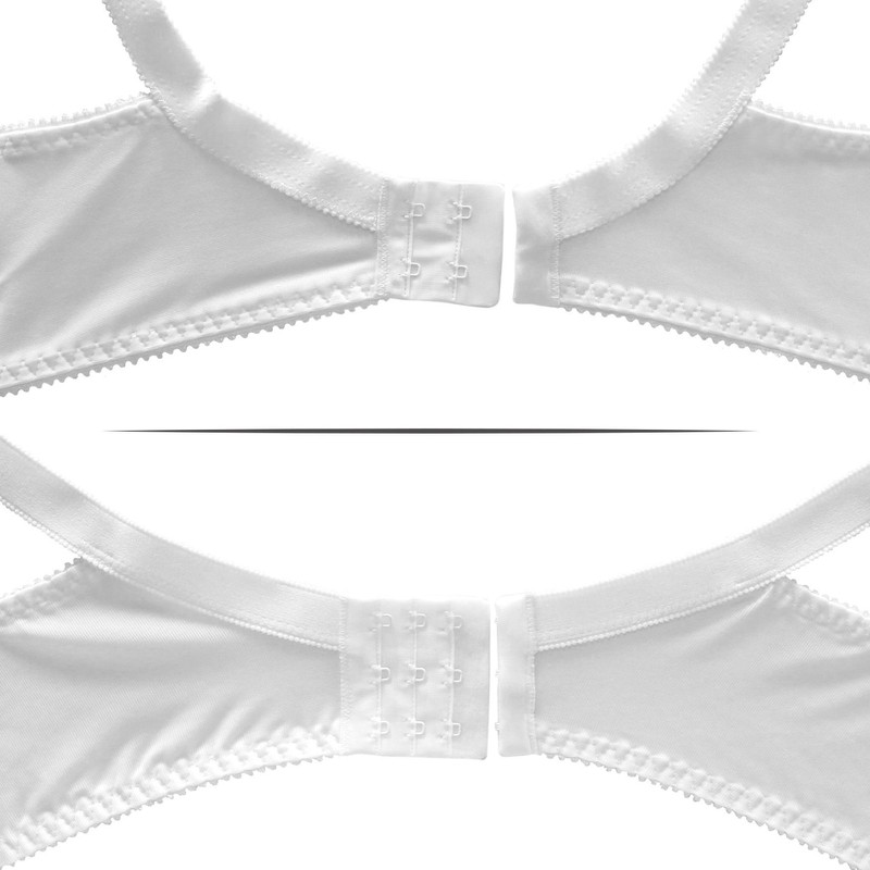 frugue Comfort Non Wired Wireless Support Bra White 46 E