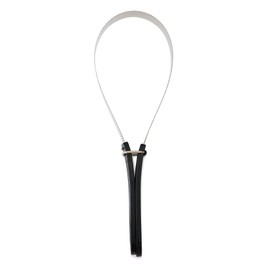 QWORK Horse Groming Shedding Blade, 2 Pcs Stainless Steel Double Sided Hair Brush Scraper with Rubber Handle, for Dogs and Horses