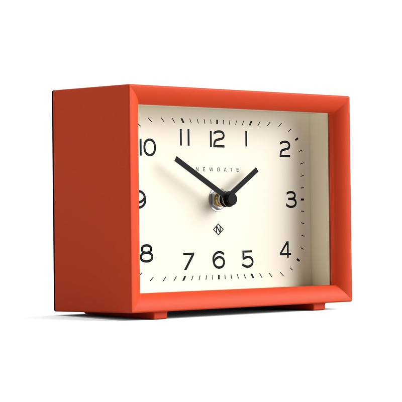 NEWGATE® 'Henry' Mantel Clock - Contemporary Rectangular Design-led Clock in