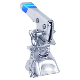 Trailer Coupler Latch with Chain Fits 2" 3500lbs Zinc-Plated