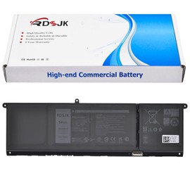 V6W33 Laptop Battery for Dell Inspiron 3510 3511 3515 5310 5410 5415 5418 5510 5515 5518 Latitude 3320 3520 3420 Vostro 3510 3515 3511 5510 5410 Series G91J0 TN70C 0VKYJX 0MVK11 0XDY9K 0FH3K2 15V 54Wh