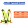 AYKRM Multiple colors optional High Visibility hi vis Reflective running