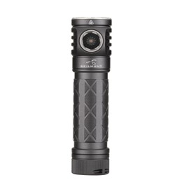 EC200S-UV 2100 lumens White and UV 365nm USB-C Rechargeable Powerful Aluminum Flashlight - Lightweight, Compact Mini Pocket light Camping Hiking Running Waterproof Outdoor (Cool White 6500K, Grey)