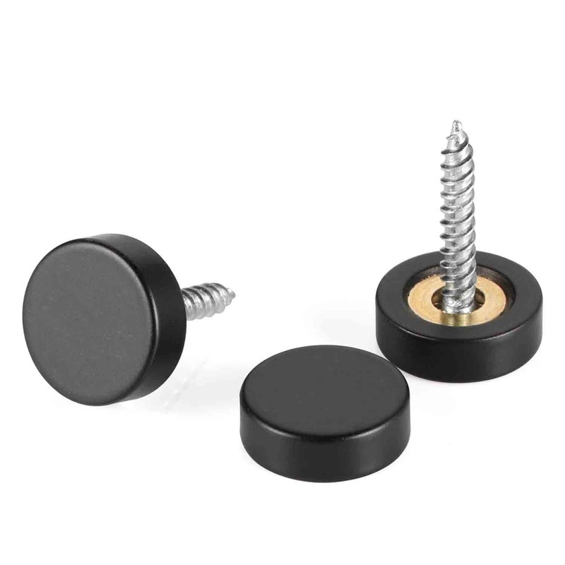 20 PCS Screw Covers Caps (Solid Brass Construction) Mirror Screws