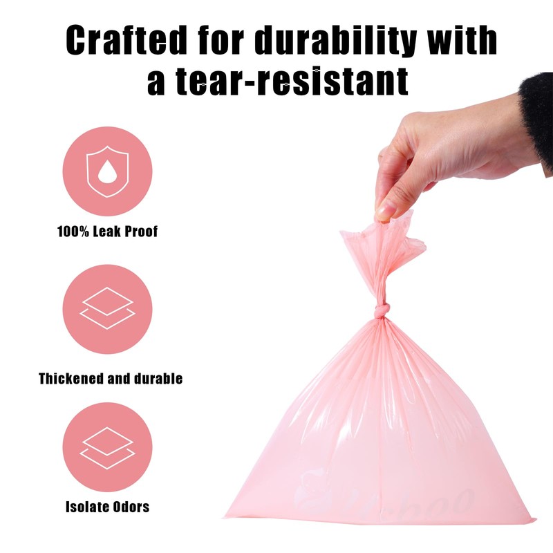 USBOO Disposable Diaper Bags for Baby - Cherry Blossom Scented,