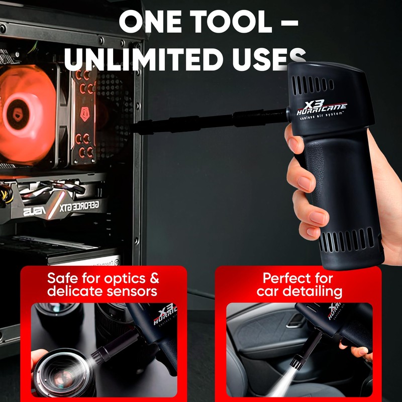 Canless Air X3 Hurricane Canless Air Compressor - Portable &