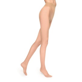 Marilyn 15 Denier Semi Matte Sheer Tights with Comfort Waistband - 40 (L)