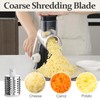Cambom Rotary Cheese Grater Hand Crank Cheese Shredder for Fresh