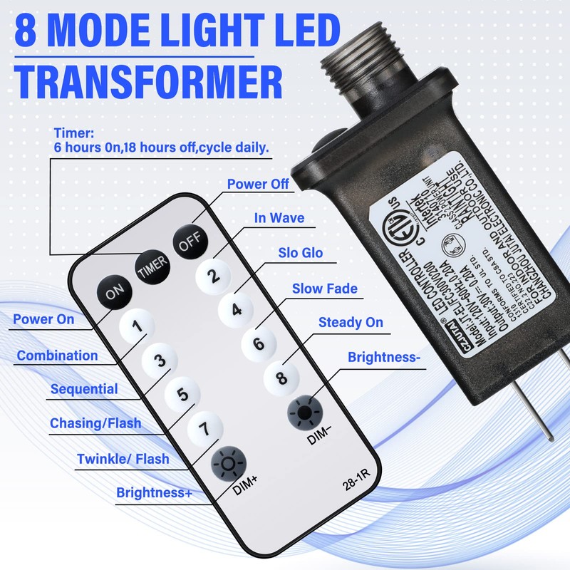 Moukeren 2 Pcs Class 2 Power Supply 30v LED Transformer