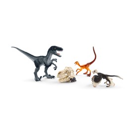 Schleich Dinosaur Velociraptor Hunting Set Figure 72128