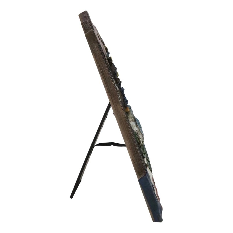 Ebros Gift Rustic Western Patriotic Texas Mockingbird Windmill Bluebonnets Picture