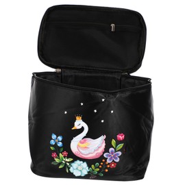 Healeved Foldable Toiletry Bag for Travel Capacity Portable Cosmetic Organizer Creative for Women for Makeup and Accessories Storage