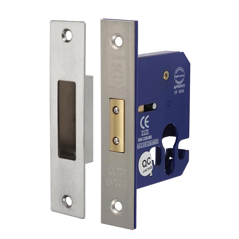 Timco - Euro Deadlock - Satin Nickel (Size 66 case